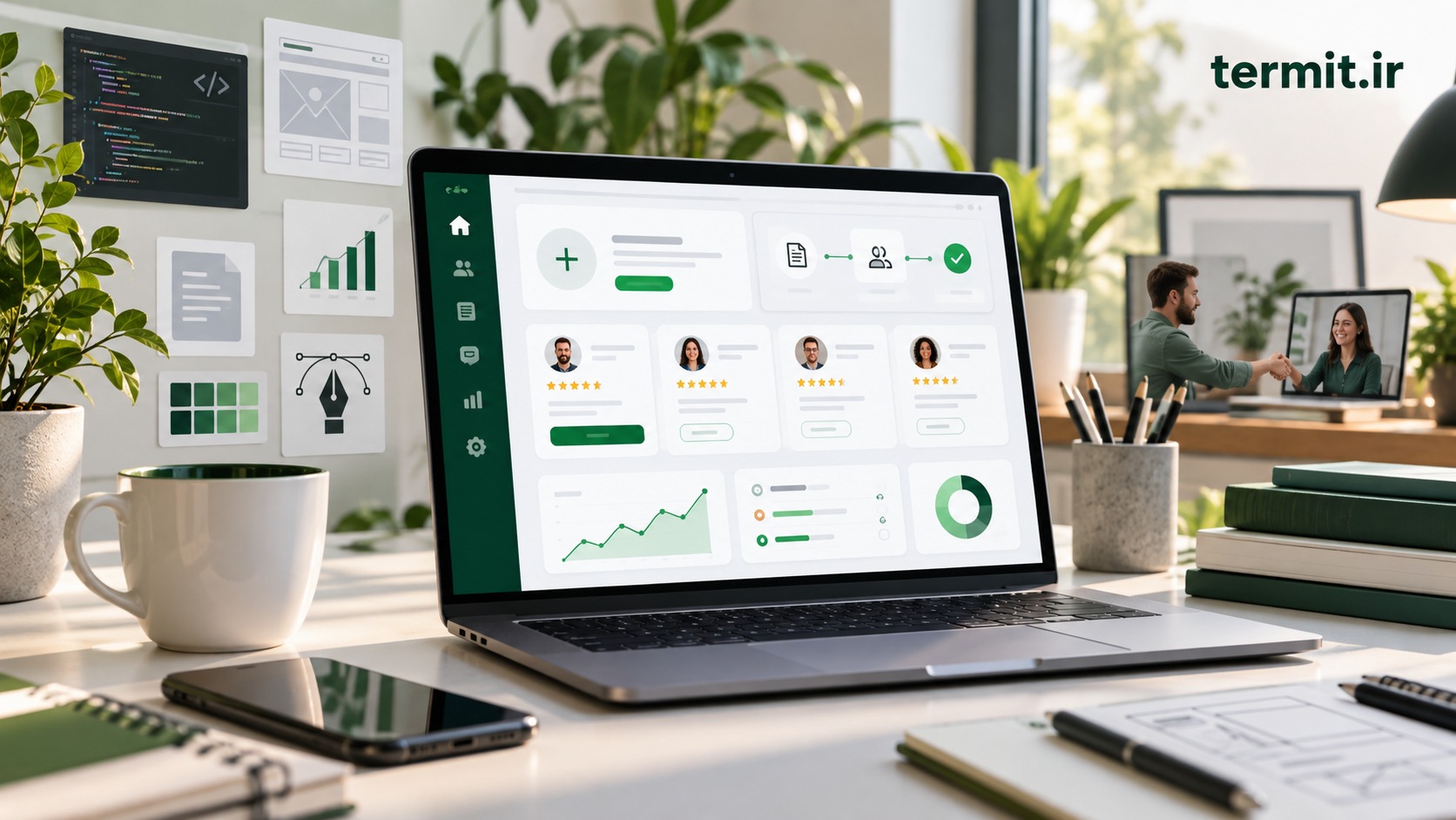 فریلنسری و ارتباط کارفرما با متخصصان در ترمیت | termit.ir